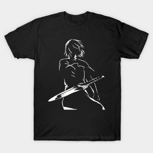 Vinland Saga Thorfinn Aesthetic Silhouette T-Shirt